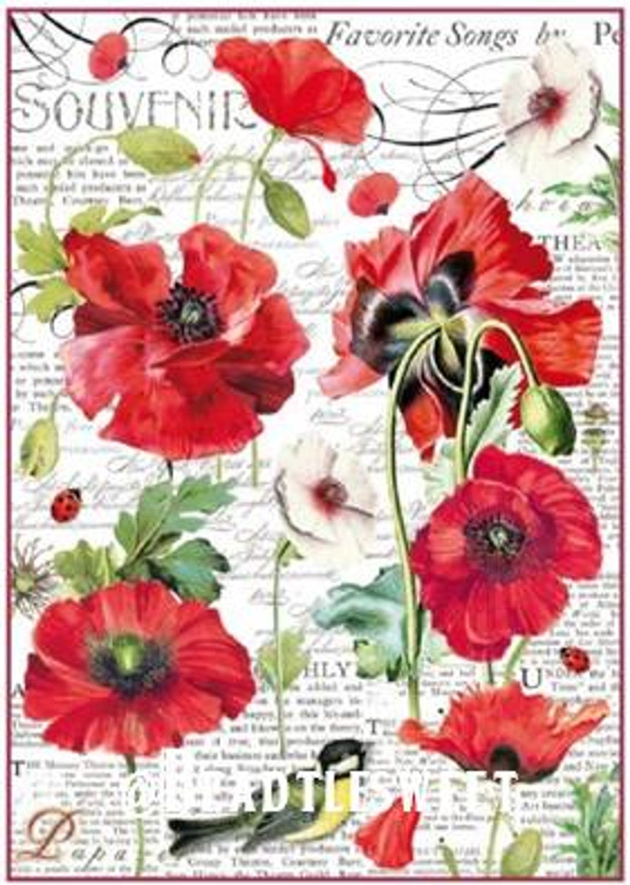 Carta Riso A4 Stamperia DFSA4306