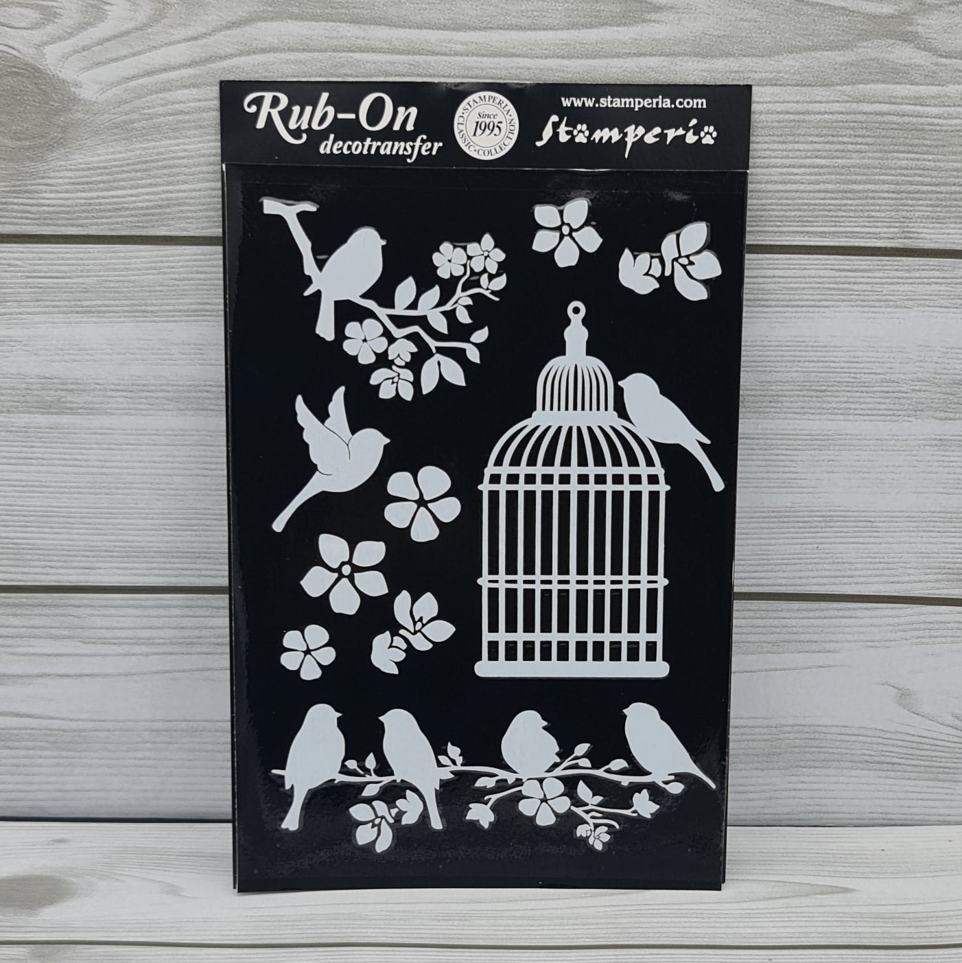 Rub-on Uccellini Stamperia