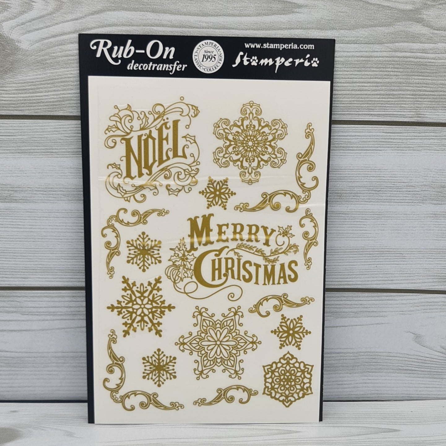 Rub-on Merry Christmas Stamperia