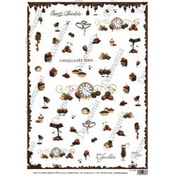 Carta di Riso Decomania cod. 5254