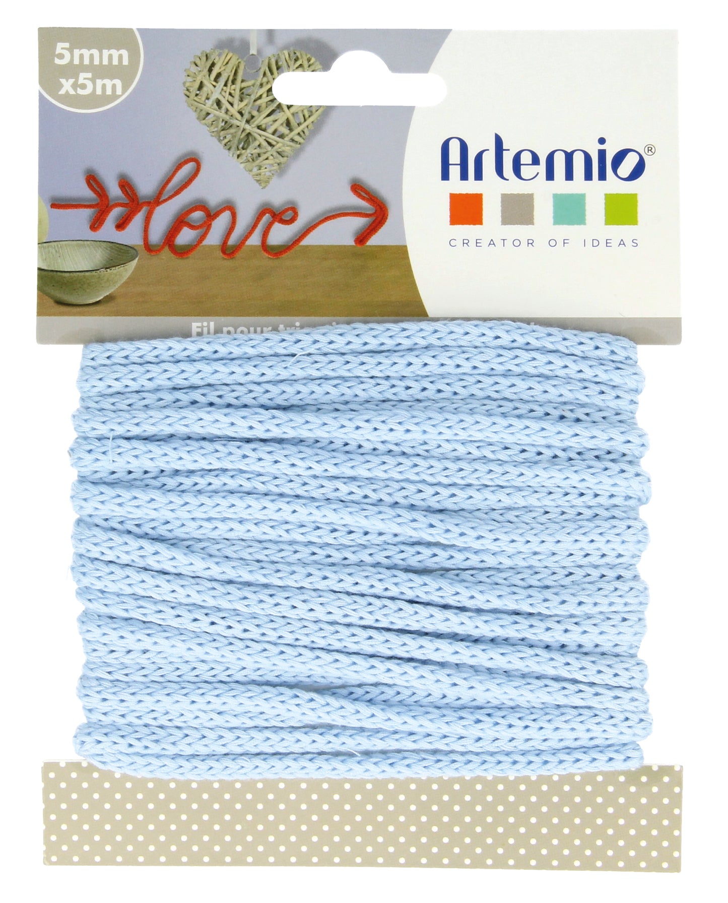 Tricottino 5mm Blu Chiaro Artemio