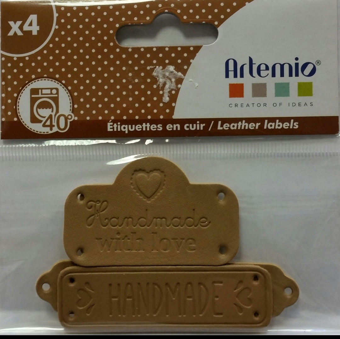 Handmade Leather Labels