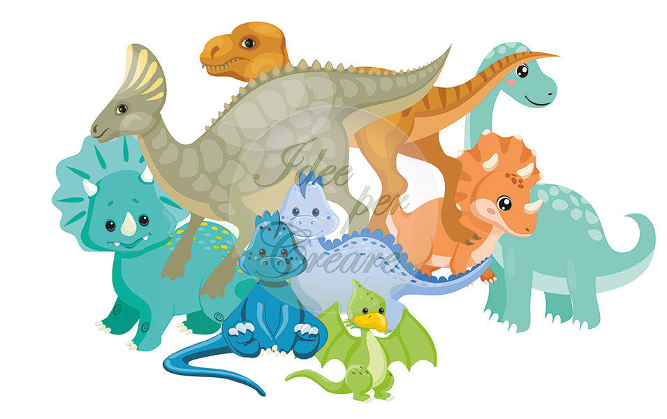 Patrons en feutre Dinosaures F-014