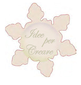 Motivi in Feltro Cristalli di Neve Idee Per Creare