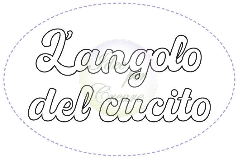 Motifs en feutre Bienvenue F-037