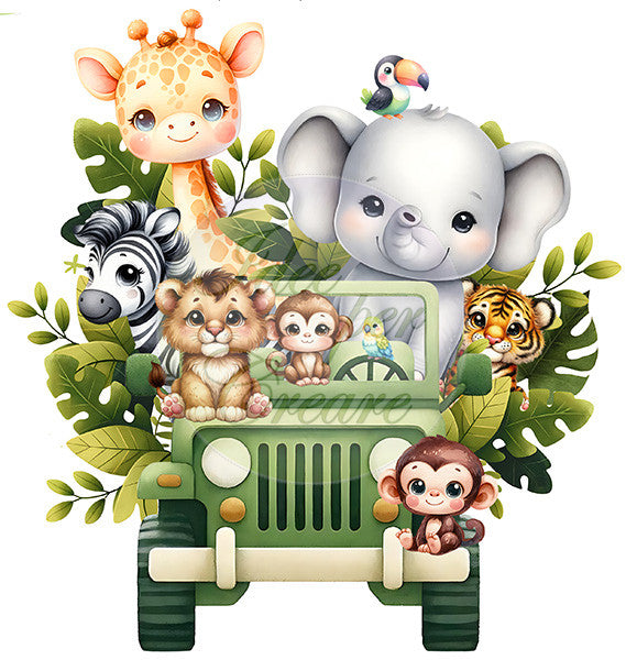 Motivi in Feltro Sagome Safari Idee Per Creare