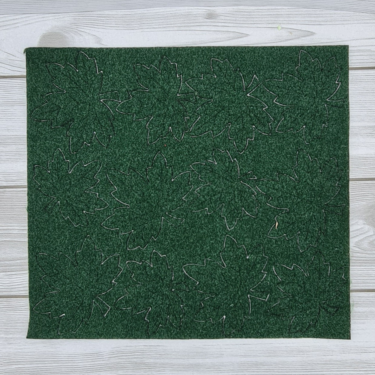 Feuilles de vigne vertes forêt Renkalik Cod. FELL003