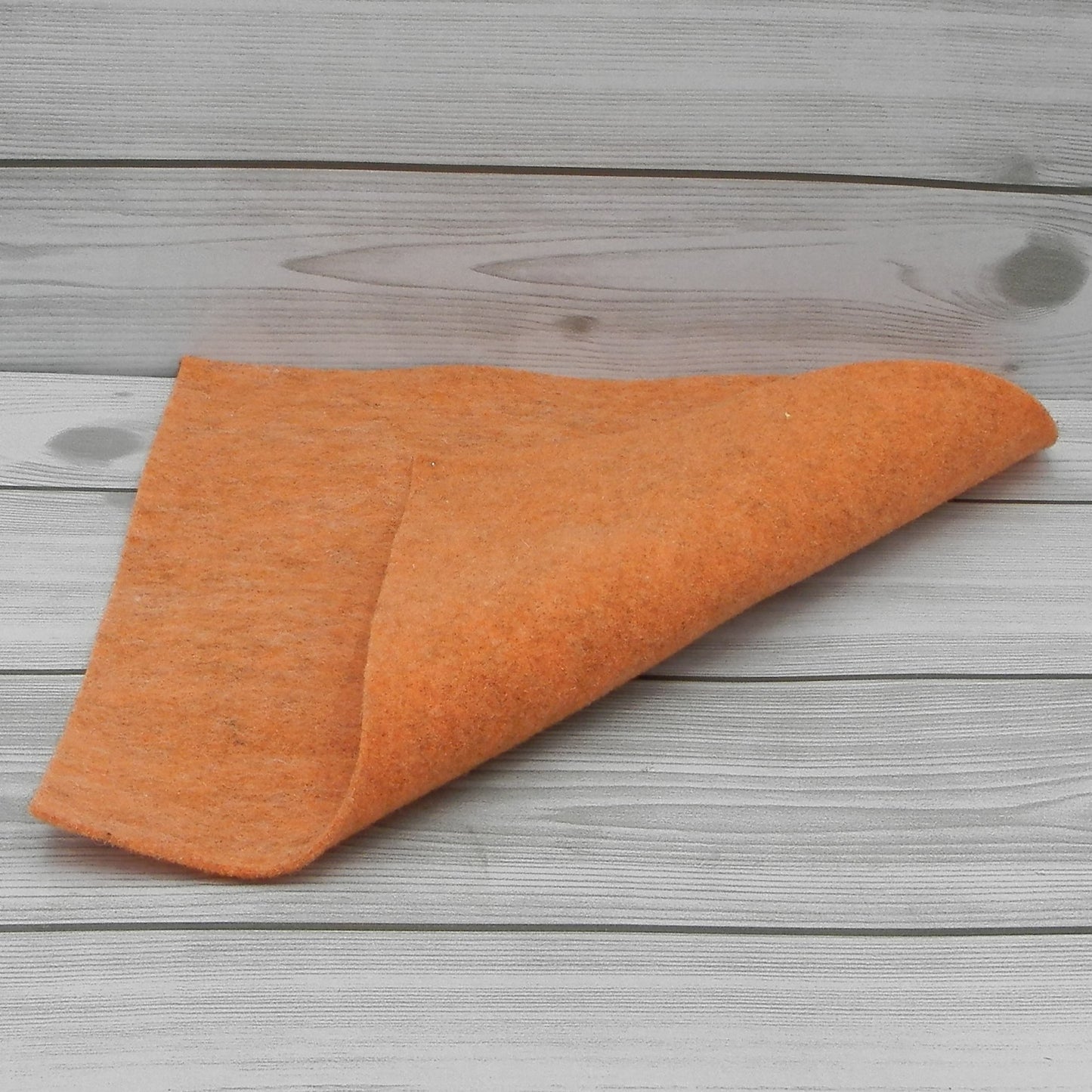 Melange Orange Stripe Moldable Felt