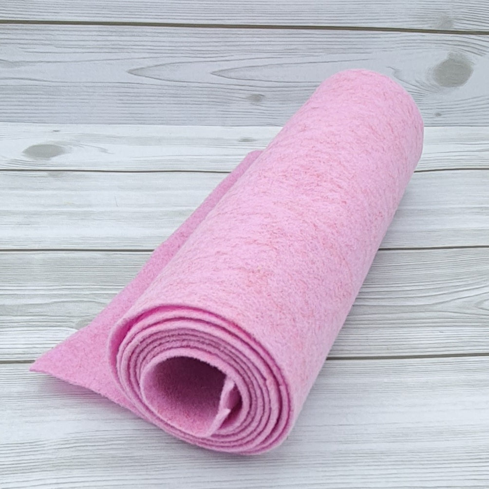 Moldable Felt Melange Water Stripe