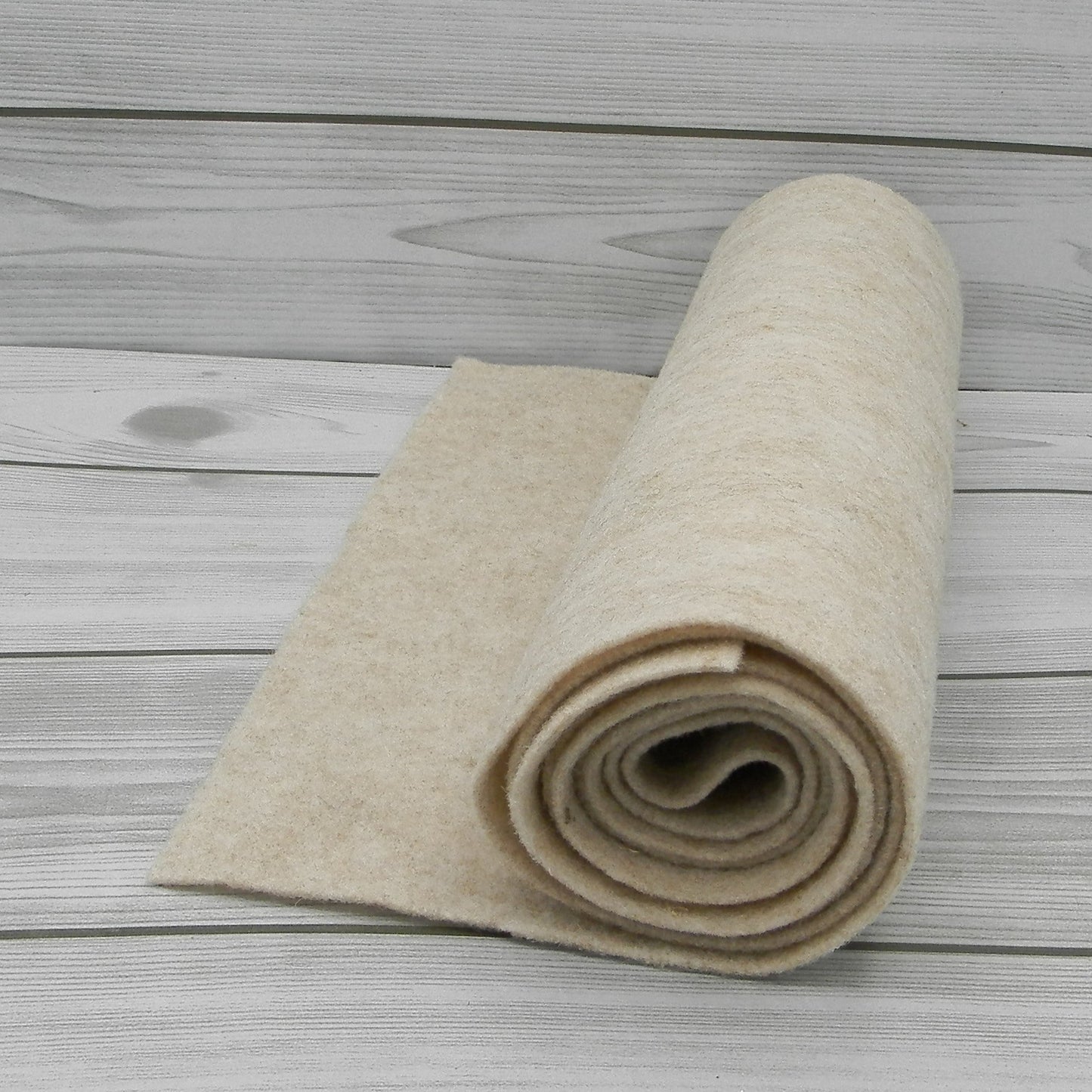 Melange Orange Stripe Moldable Felt