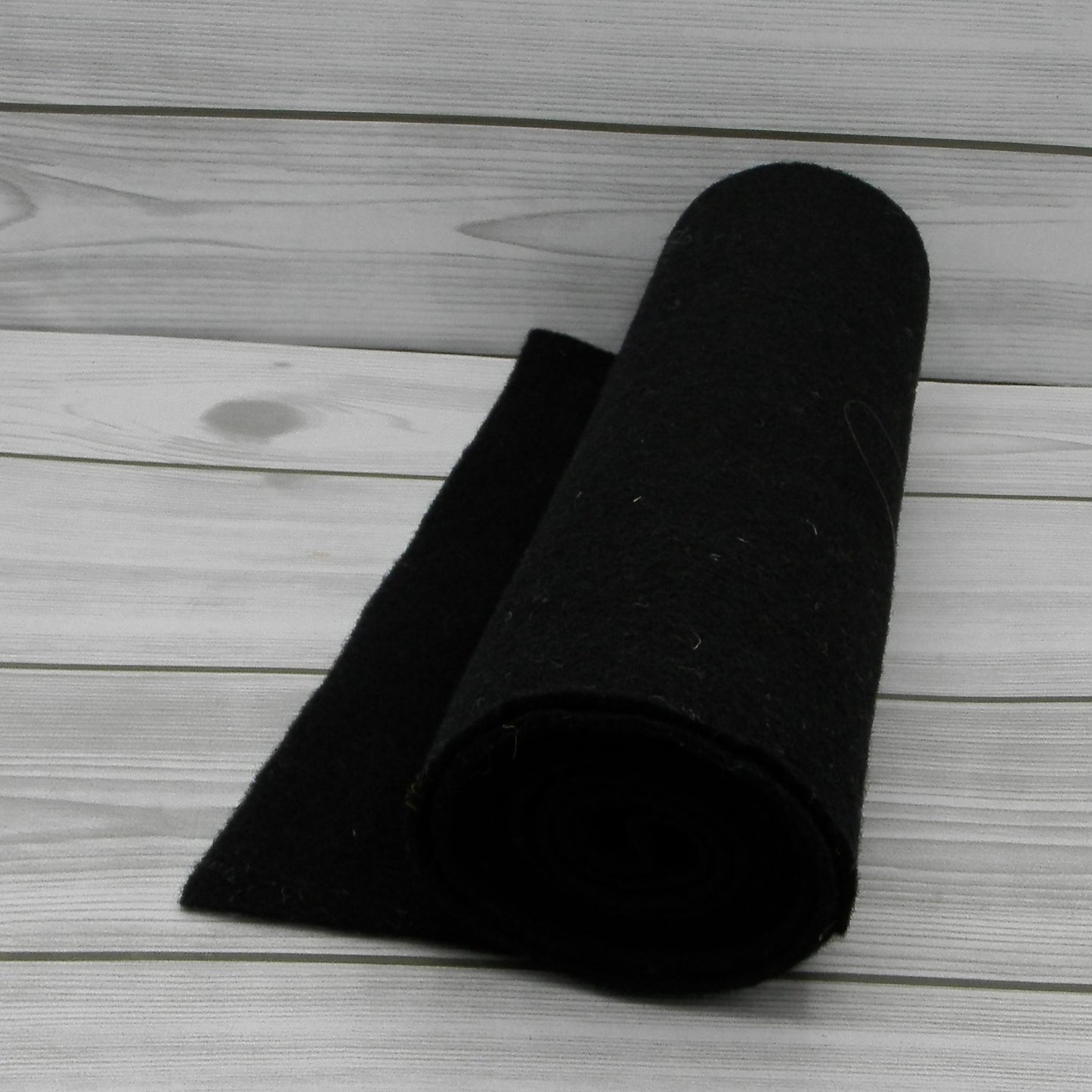 Moldable Felt Black Stripe