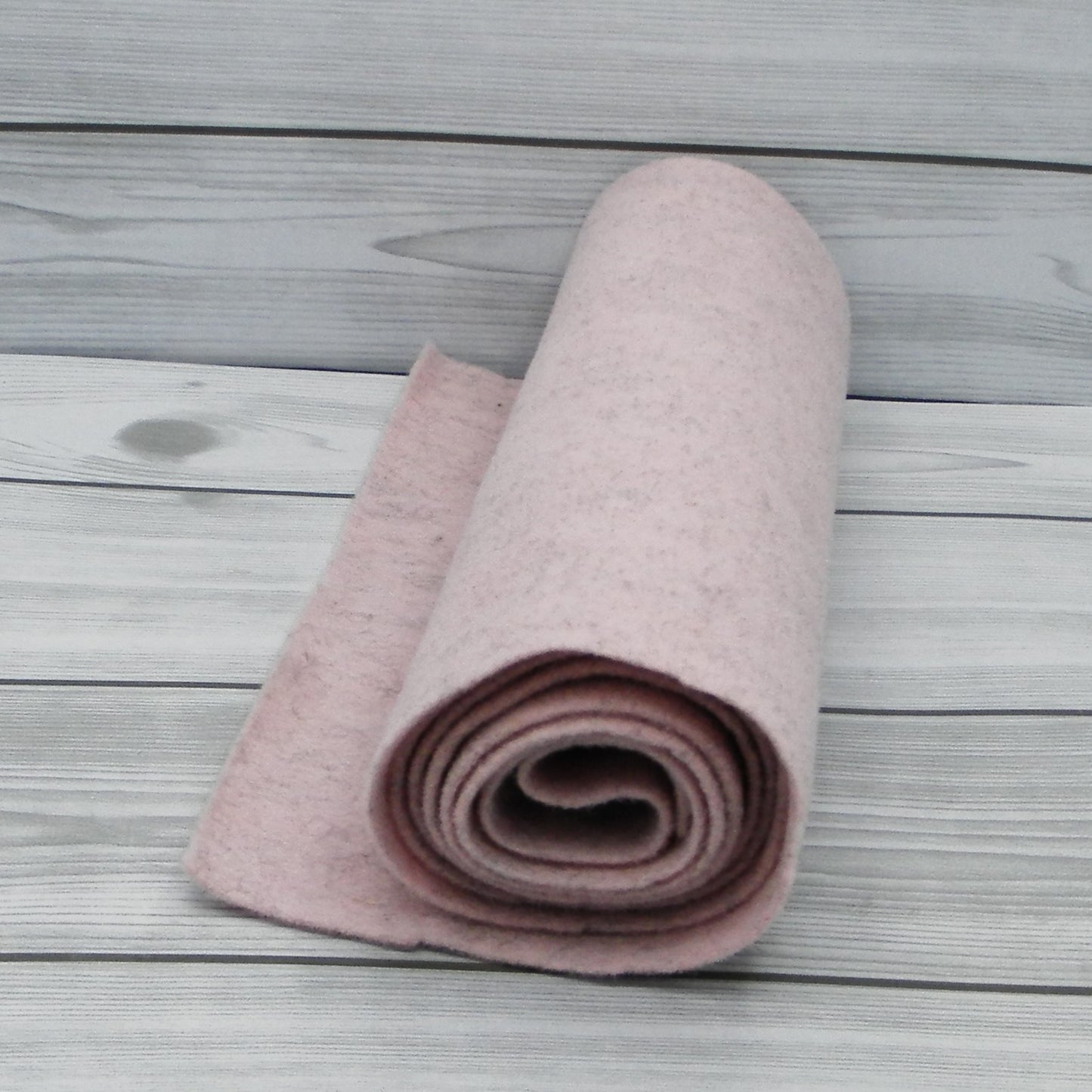 Shapeable Felt with Dusty Pink Stripe