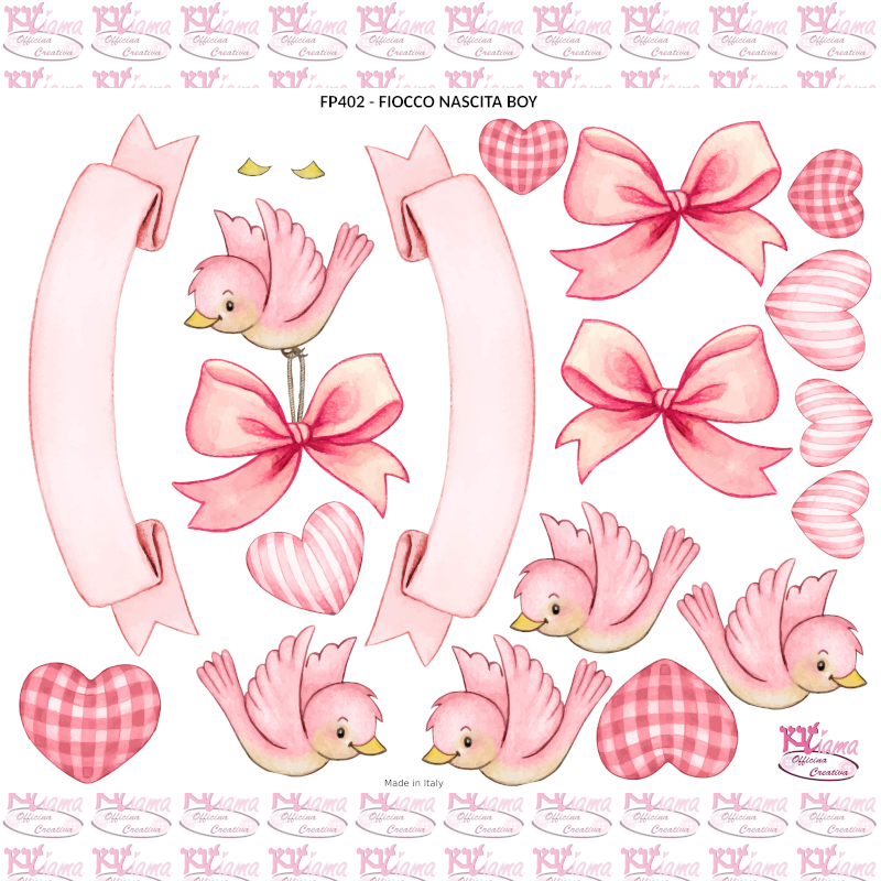 Pannello Baby Girl Easy Sewing Kitiama