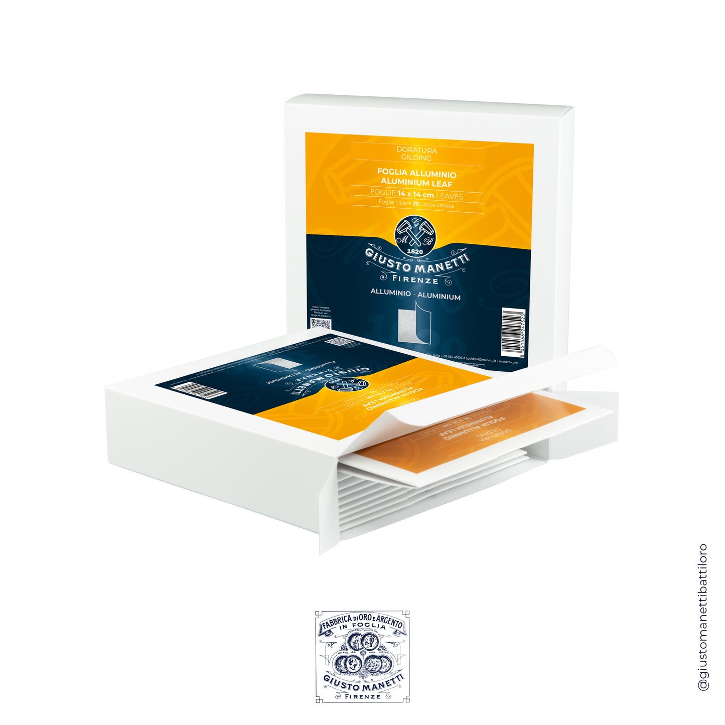 Foglia Argento Imitazione 25fg