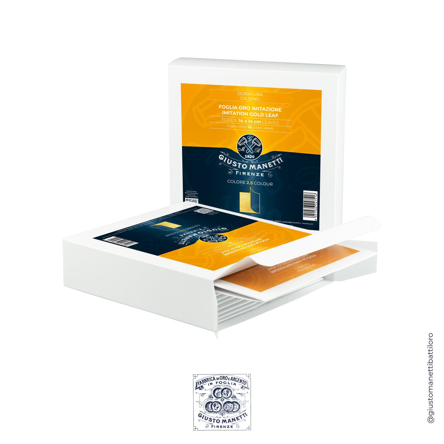 Foglia Oro Imitazione 25fg Colore 2,5