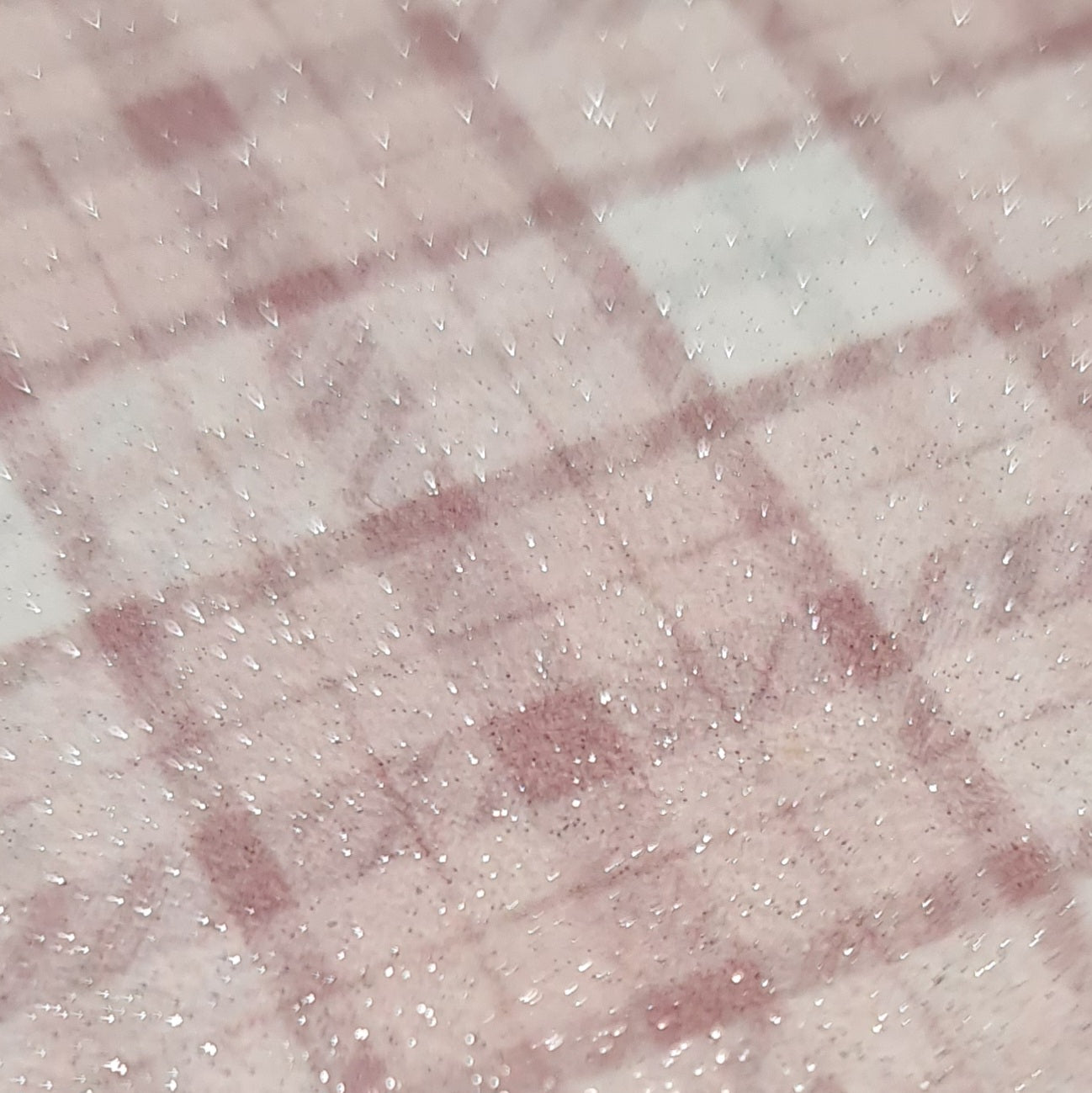 Pannolenci Stamp. Scozzese Rosa Glitter Cod. G06-18