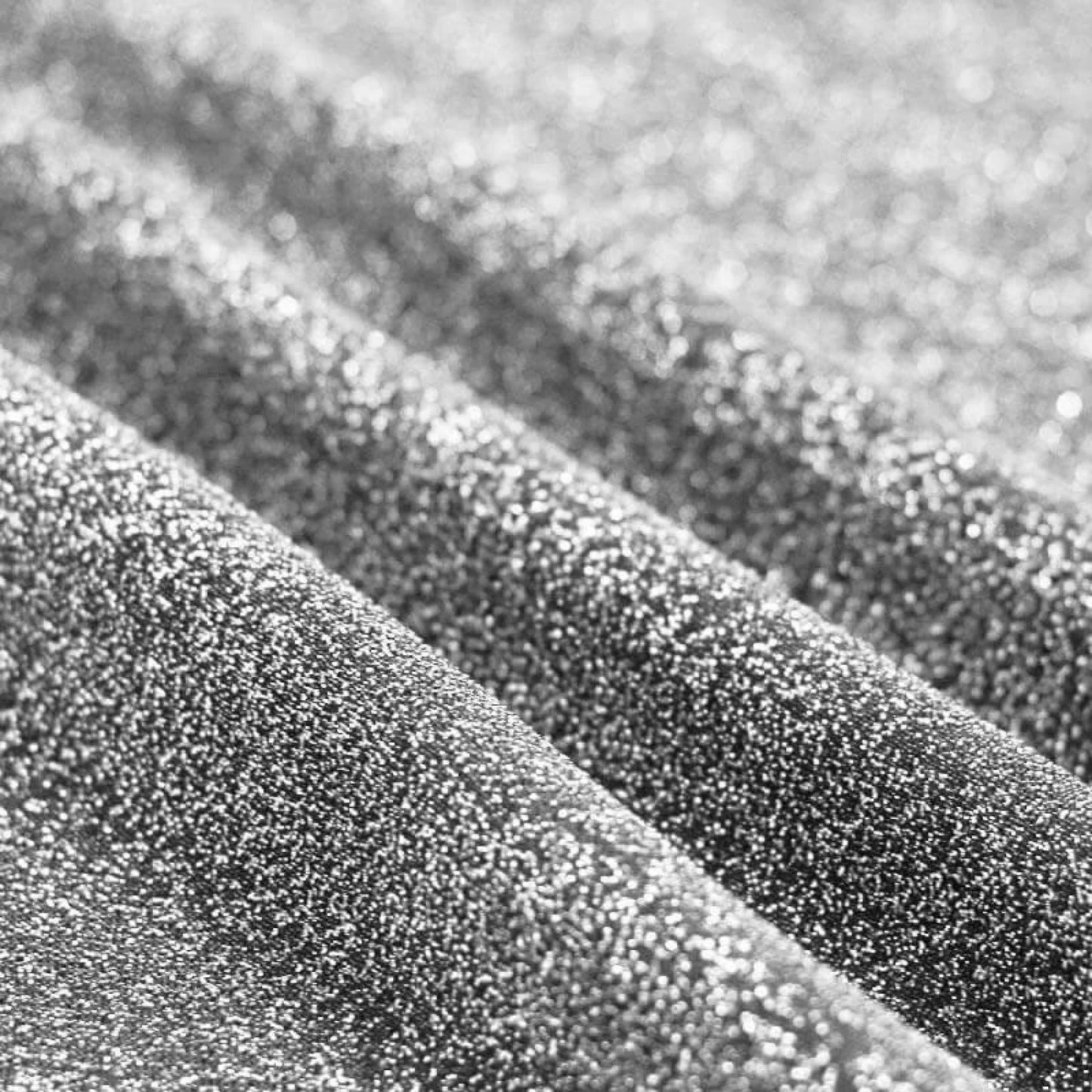 Glittery Dark Silver Fabric