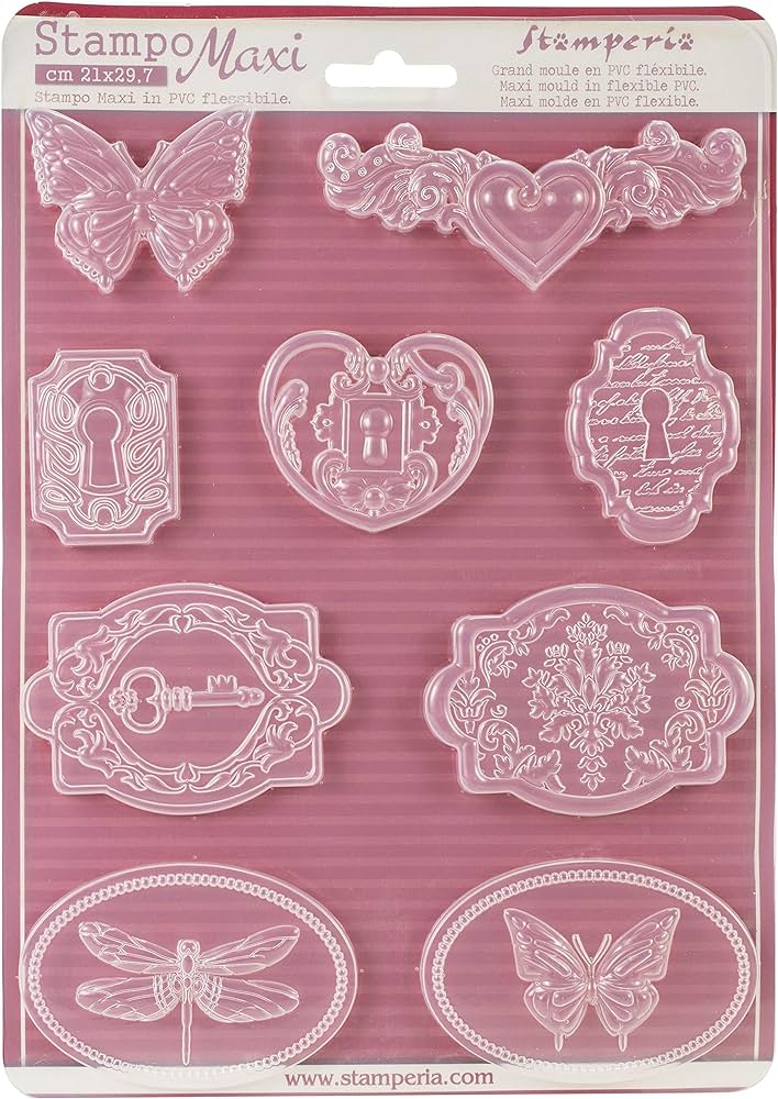 Stampo Serrature e chiavi A4 Stamperia