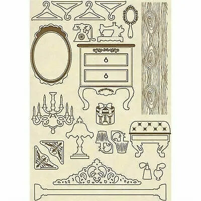 Set di Forme Elementi di Arredo Stamperia