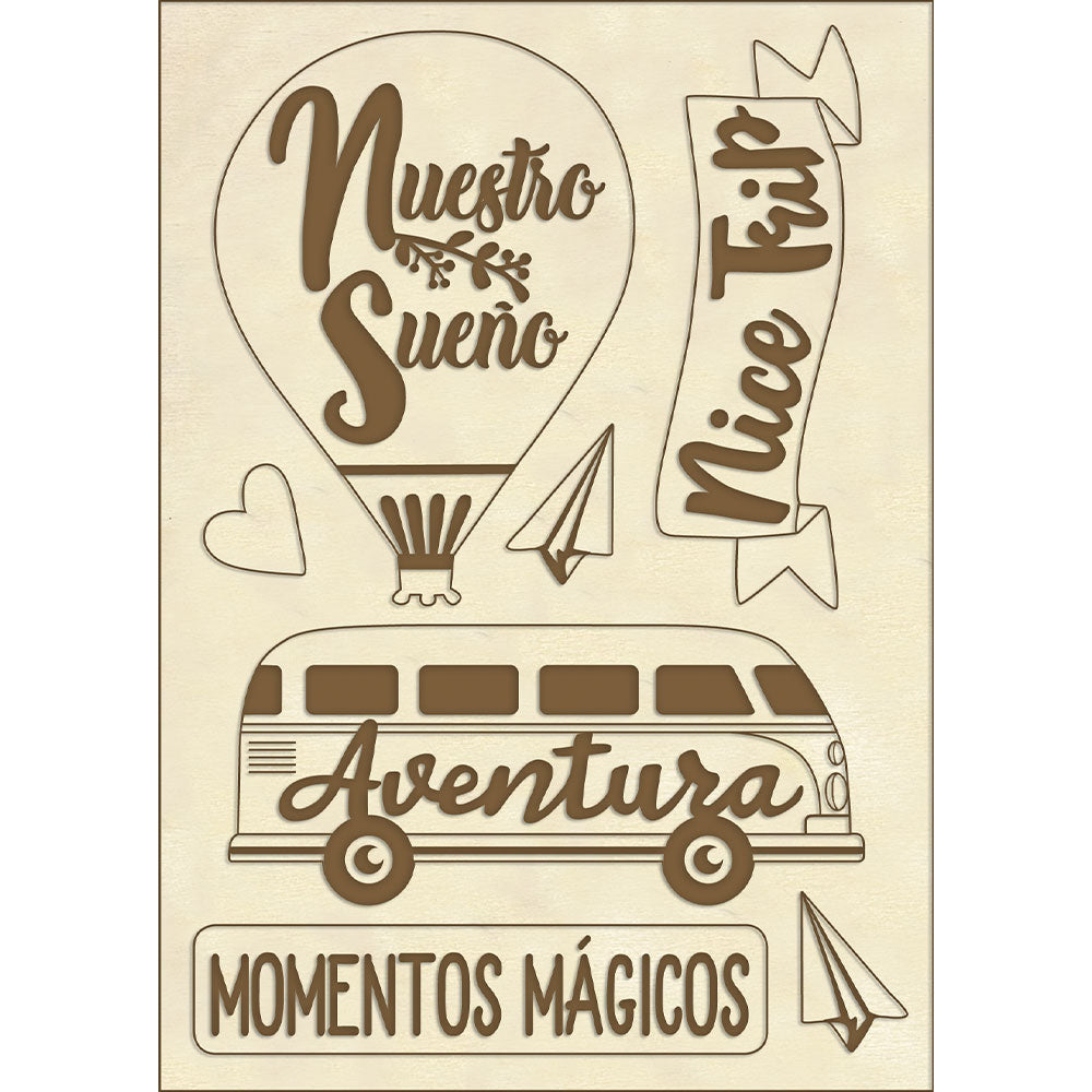 Set di Forme Avventura Stamperia