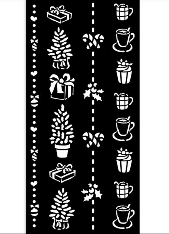 Stencil Stamperia Cod. KSDL70