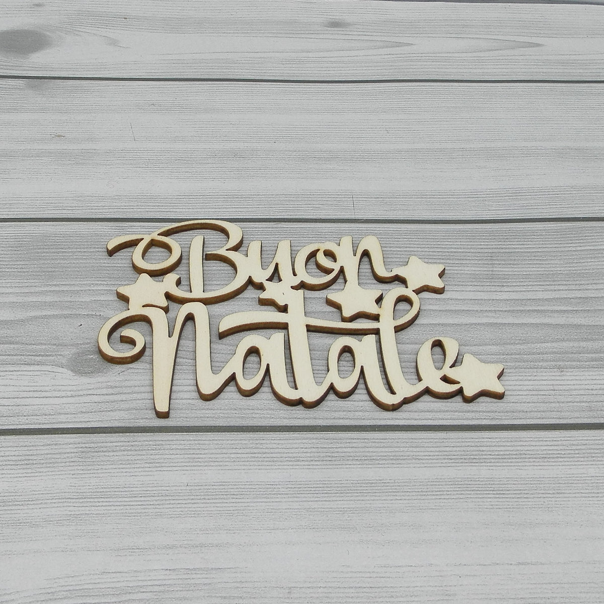 Scritta Buon Natale 14 cm Idee per Creare