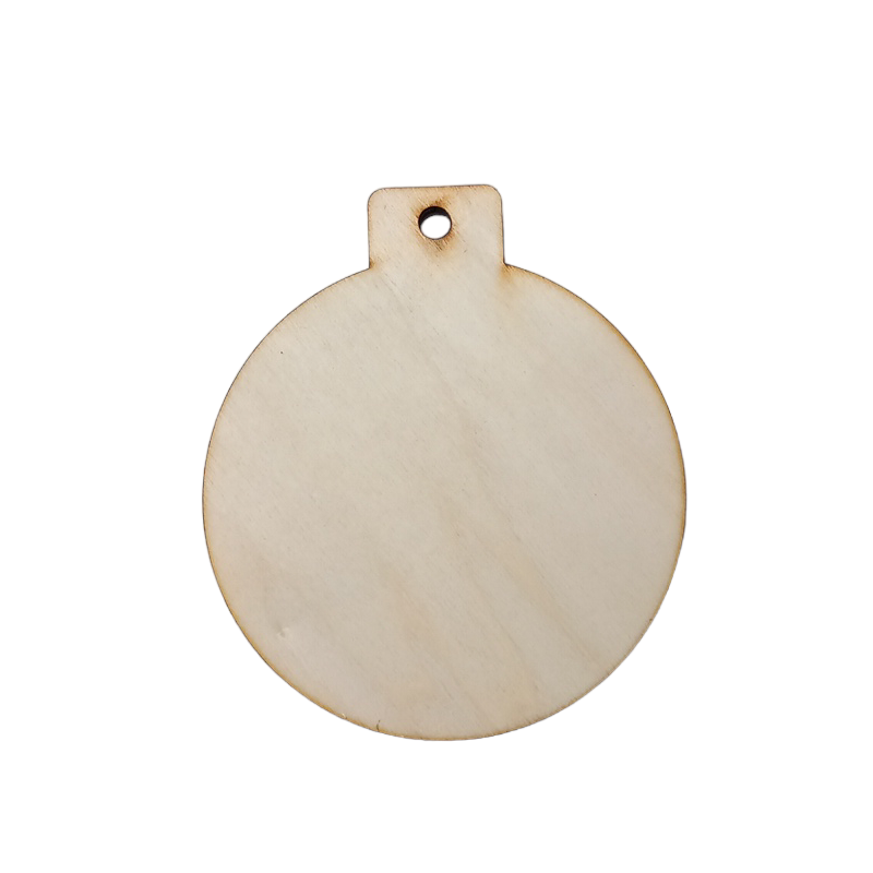 Sfera Legno 12cm con Foro Gogolandia