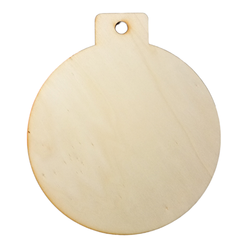 Sfera Legno 18cm con Foro Gogolandia