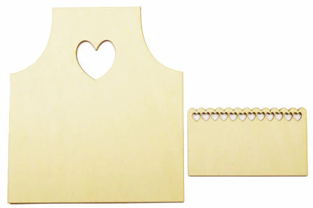 Wooden apron