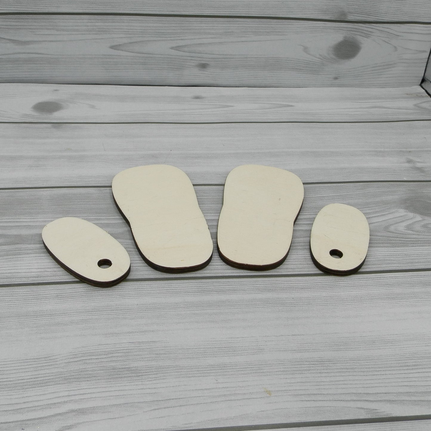 Basi in Legno per Piedi Bambole cm 13,5 Gogolandia