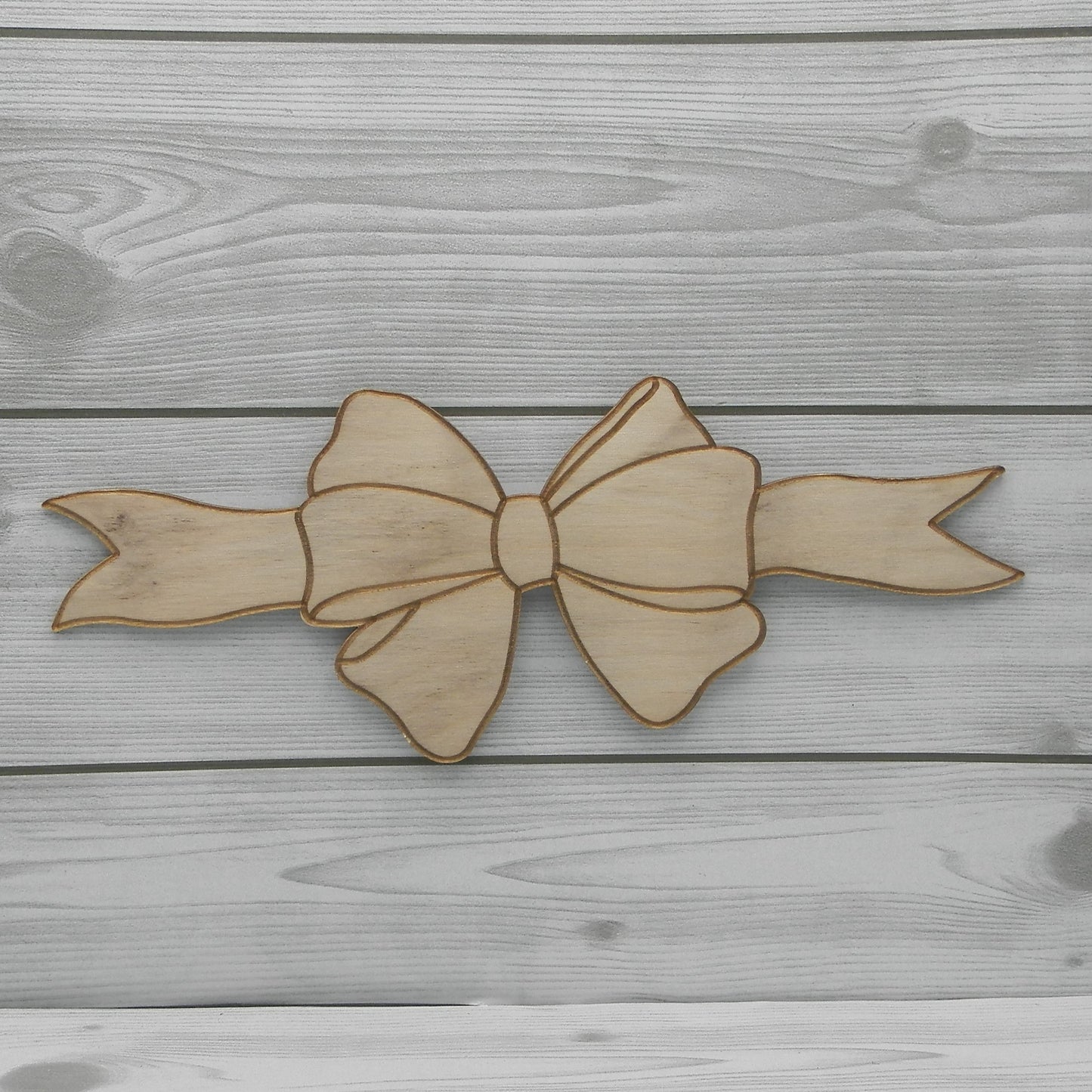 Fiocco in Legno 31cm I Nastri di Mirta