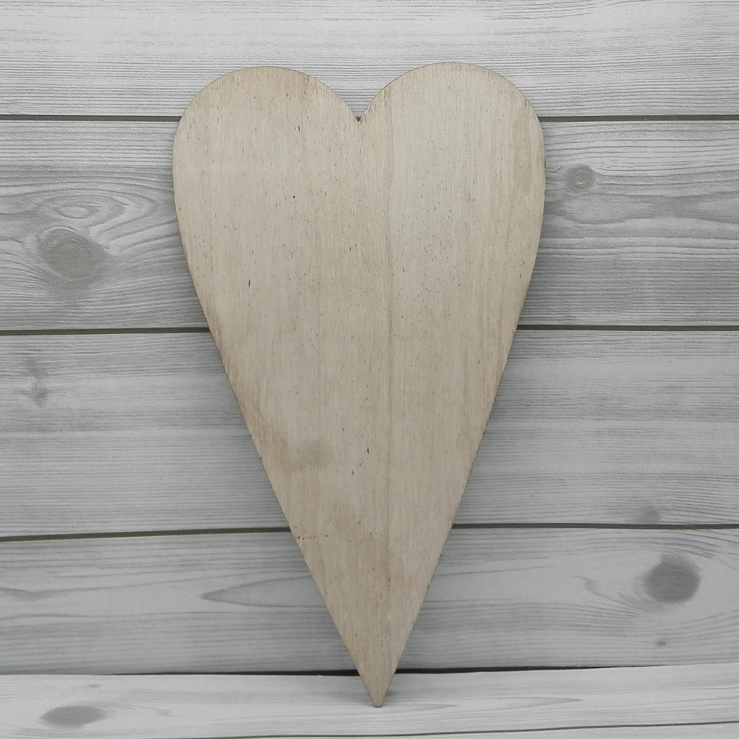 Cuore Lungo in Legno I Nastri di Mirta