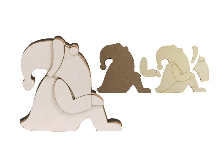 Santa Claus Seduto 3D Renkalik