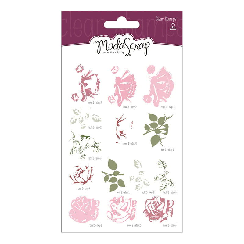 Timbro Clear Vintage Rose MSTC7-005