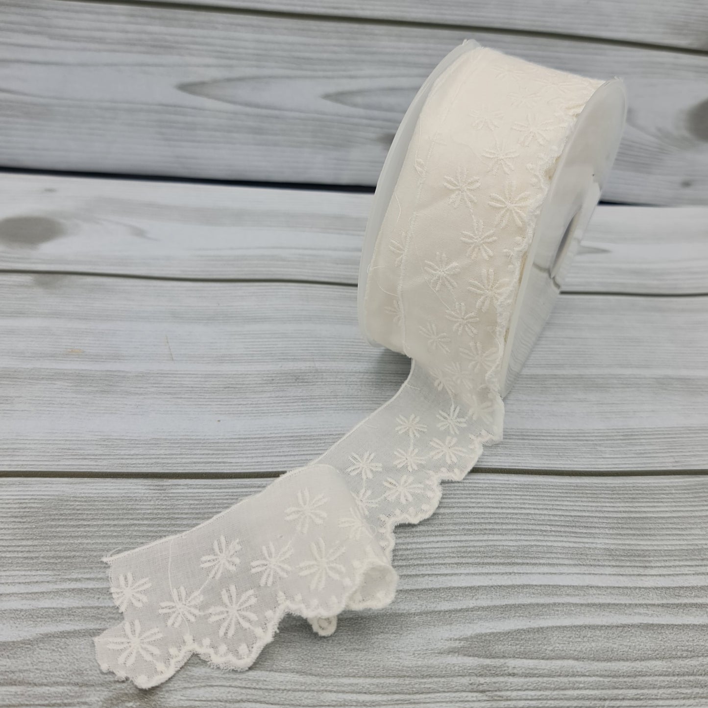 Nastro Sangallo Bianco 4,5 cm Gogolandia