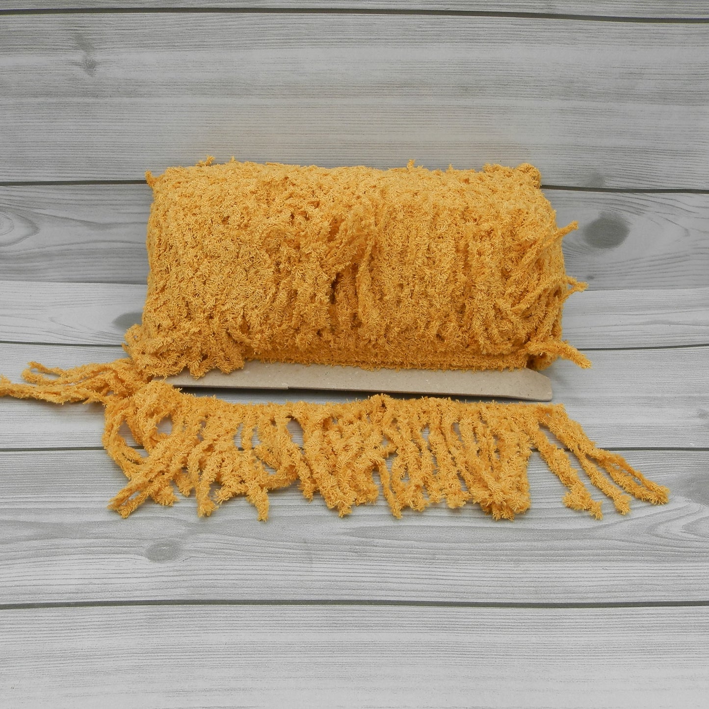 Nastro Spugnabella Frangia Giallo 100mm I Nastri di Mirta