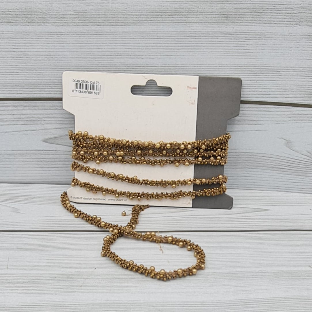 Nastro Tesoro Col. Oro Scuro Renkalik