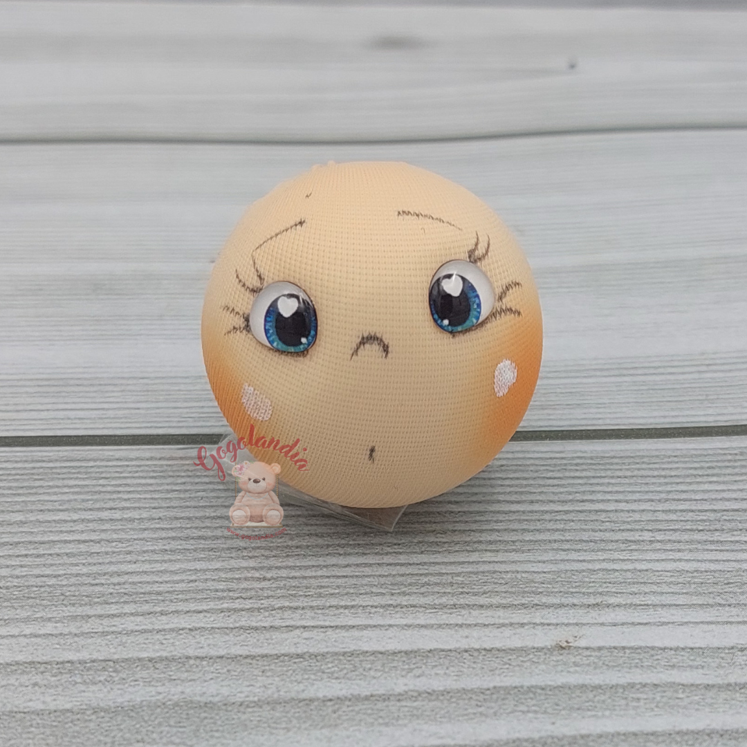 Viso in Lycra Occhi Azzurri