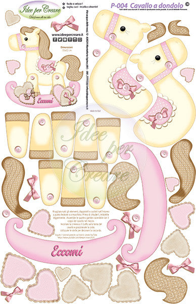 Panneau cheval à bascule P-004