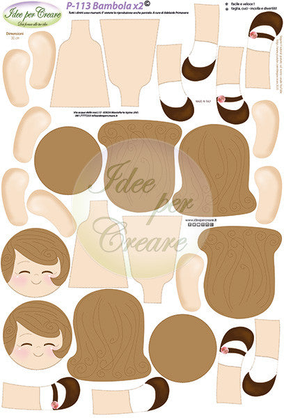 Pannello Bambole x2 Idee Per Creare