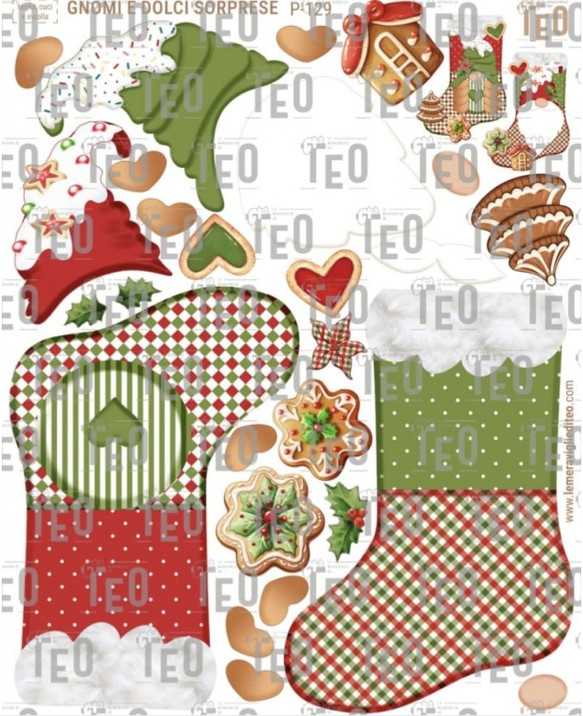 Pannello Gnomi e Dolci Sorprese Le Meraviglie di Teo