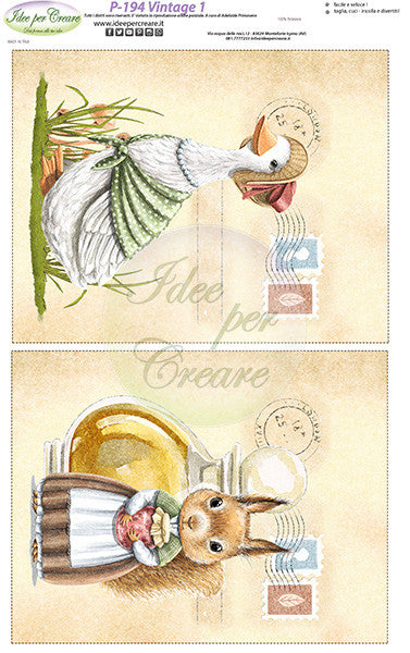 Panneau vintage 1 P-194