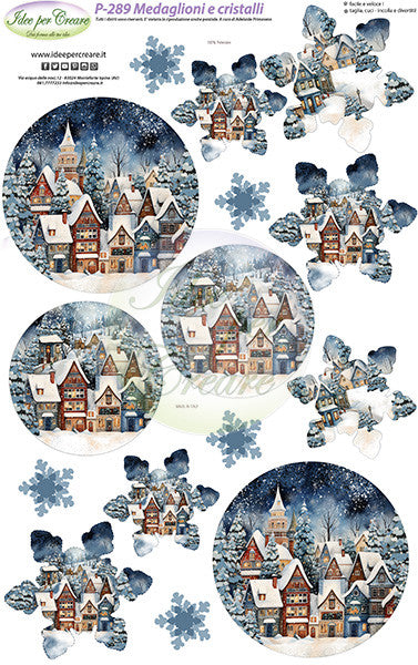 Pannello Medaglioni e Cristalli Idee Per Creare
