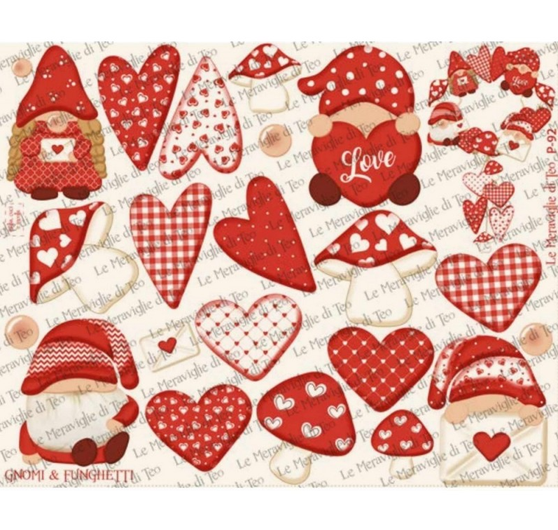 Pannello Gnomi e Funghetti Le Meraviglie di Teo