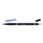 Pennarello Dual Brush Tombow col. 491 Glacier Blue