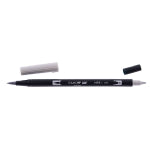 Pennarello Dual Brush Tombow col. N95 Cool Grey 1