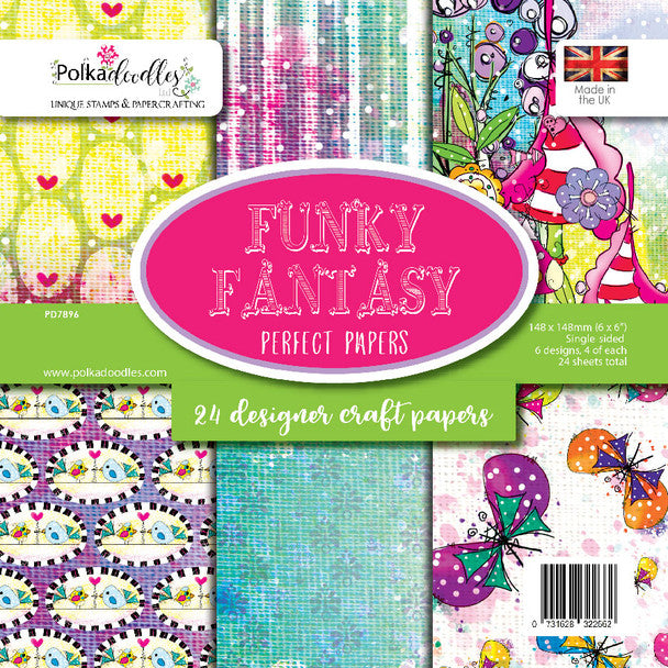 Blocco Polkadoodles Funky Fantasy