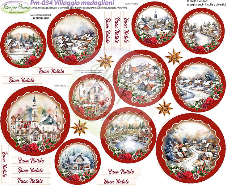 Pannello Medio Sfere Natale Idee Per Creare