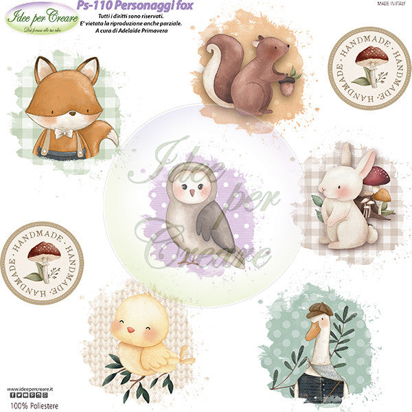 Pannello Mini Personaggi Fox Idee Per Creare