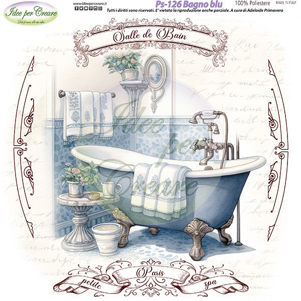 Pannello Mini Bagno Blu Idee Per Creare